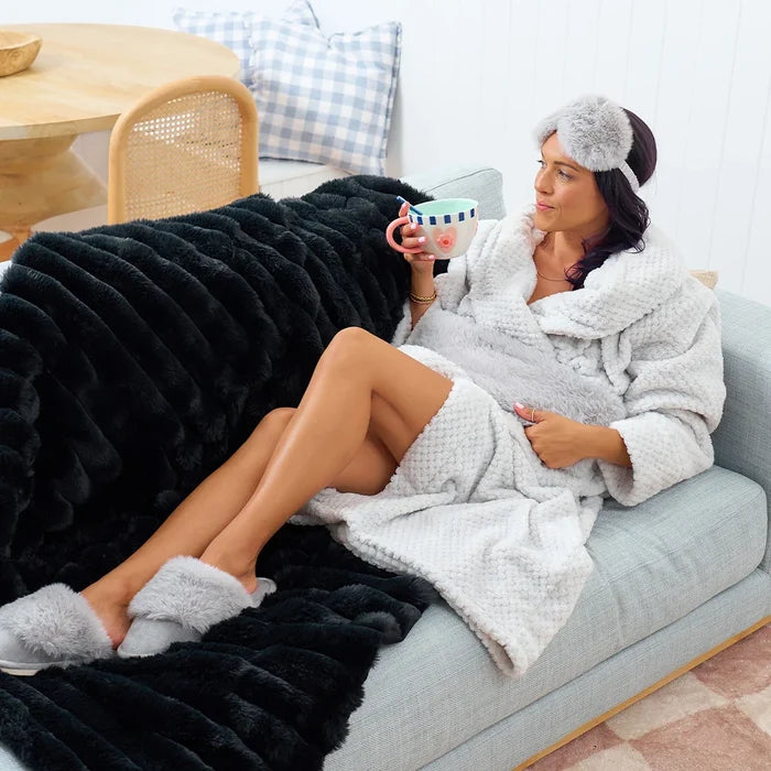 Bath Robe - Cosy Luxe Waffle