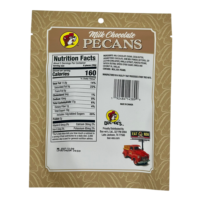 Chocolate-covered pecans - sweet dessert option