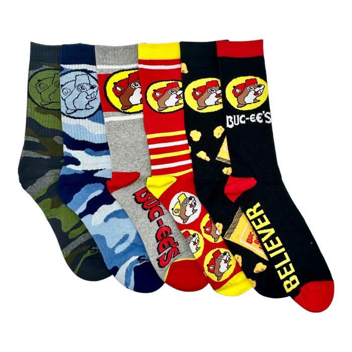Buc-ee’s Unisex Socks – Beaver Nuggets