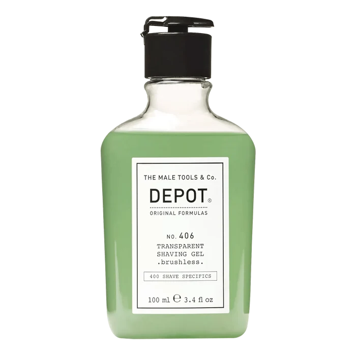 Depot No. 406 Transparent Shaving Gel 100 ml