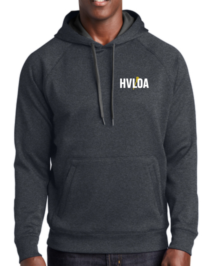 HVLOA Black or Grey Fleece Hoodie