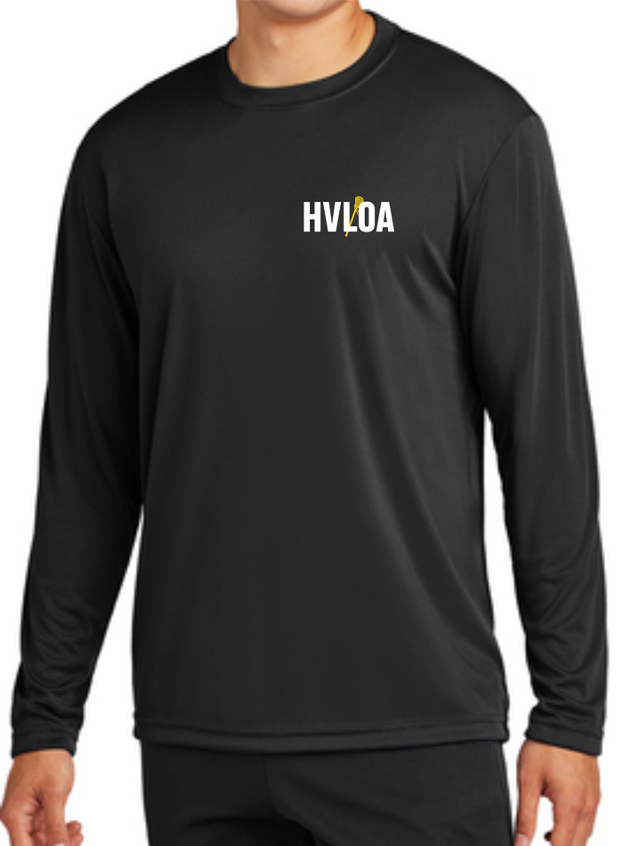 HVLOA Dry Wick L/S Black or Gray Tee Shirt