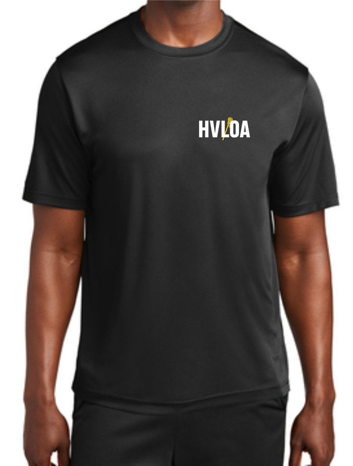 HVLOA Dry Wick S/S Black Tee Shirt