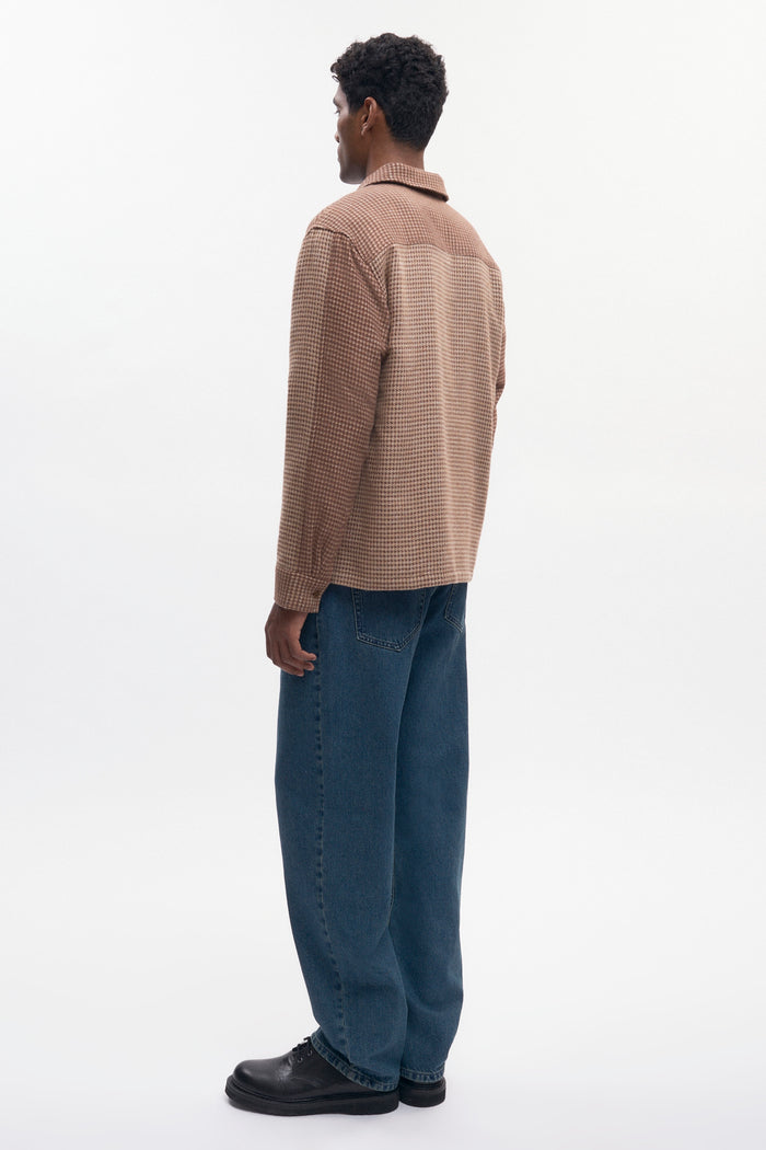 Men's Misr Shirt in Cocoa Mix