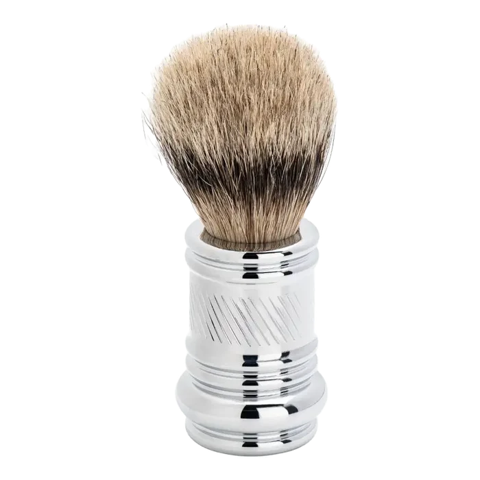 Merkur Barber Pole Silvertip Badger barberkost