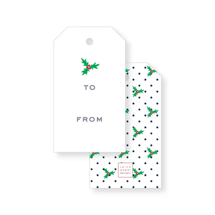 Spice Paper Designs Holiday Gift Tag Sets - Multiple Styles!