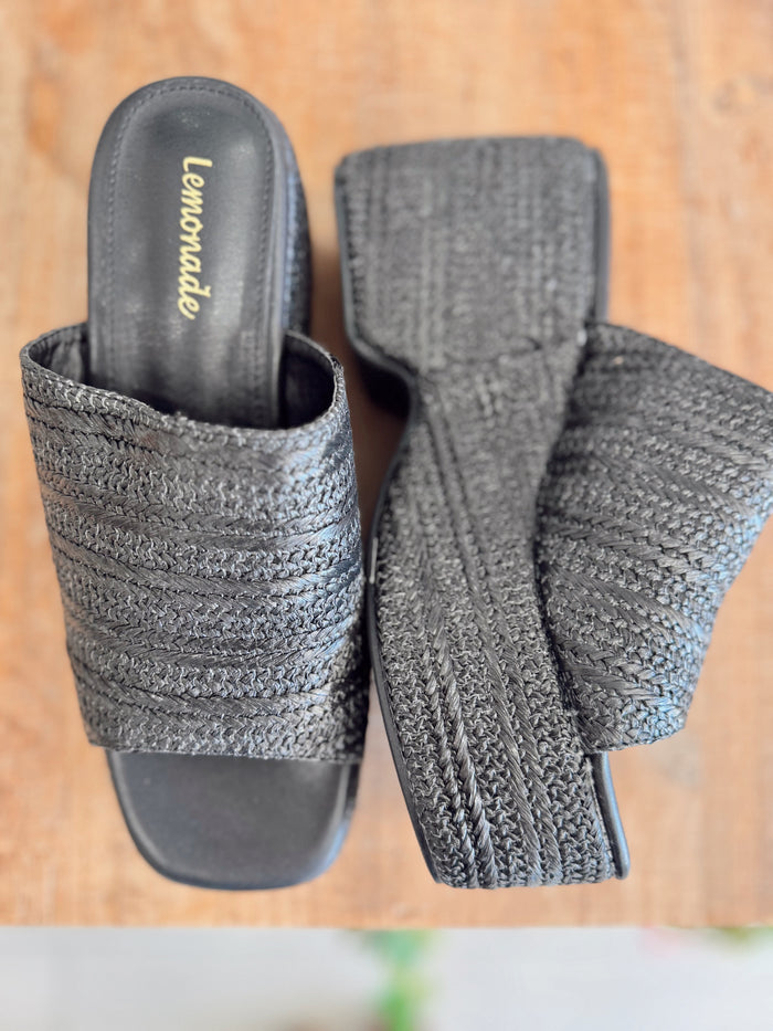 The Marie Wedge Heel