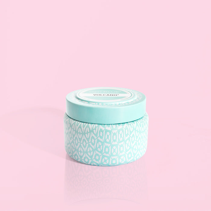 Volcano Aqua Printed Jar 8.5 oz.