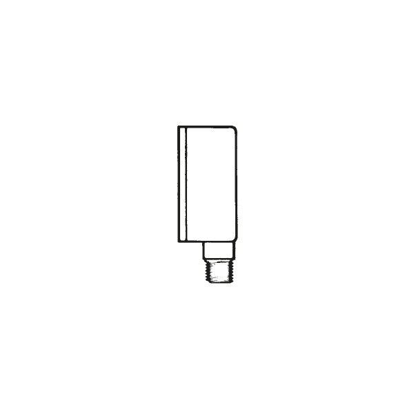 1/4" Pressure gauge (Plastic Case) 0 - 6 bar