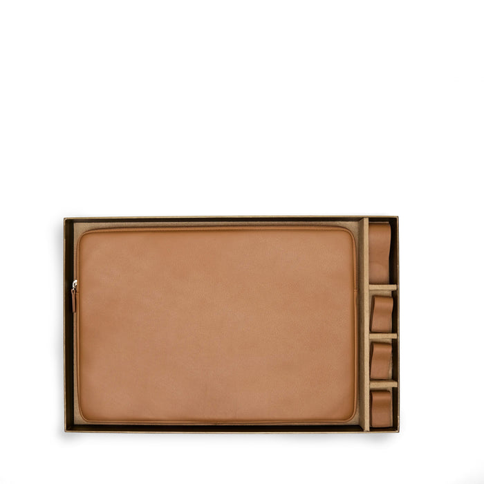 16 Inch Laptop Essentials Gift Set Cognac