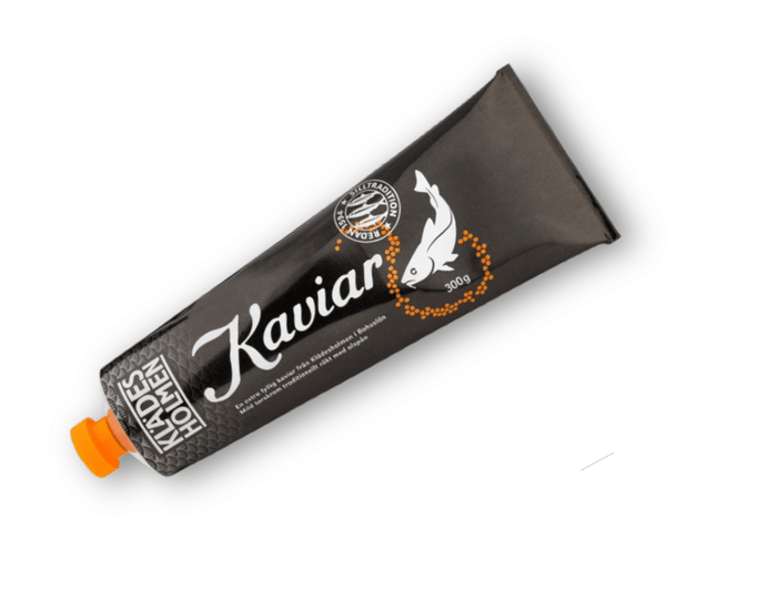 2 x Klädesholmen Kaviar 300g (10.58 oz) – Authentic Swedish Smoked Cod Roe Caviar Spread