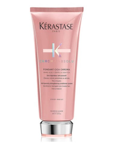 كريستاس كروما بلسم فلر 200مل امبوبه - Kérastase Chroma Absolu Fondant Cica Chroma Hair Filler Conditioner 200ml