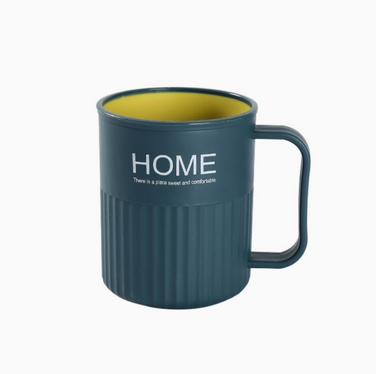 2XMouthwash Cup,Dual-Color Contrast,Stackable Design Saves Bathroom Space