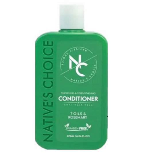 ناتيف شويس بلسم 400مل 7 زيوت وروز ماري - Native Choice Conditioner 400ml - 7 Oils & Rosemary