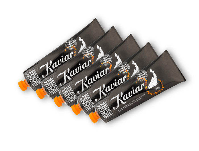 5 x Klädesholmen Kaviar 300g (10.58 oz) – Authentic Swedish Smoked Cod Roe Caviar Spread