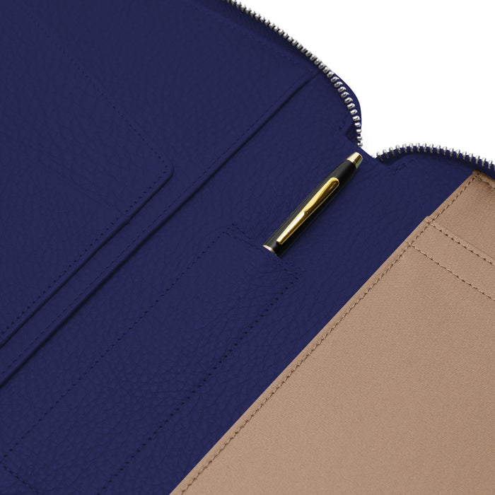 A5 Zippered Journal Regatta Blue