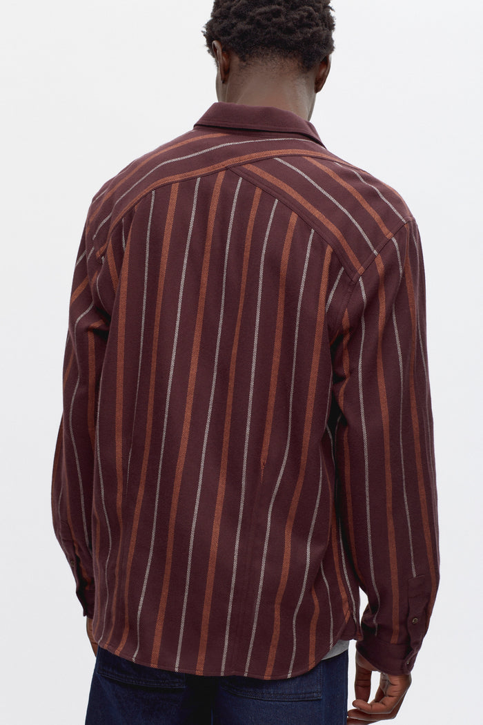 Abaza Shirt in Burgundy
