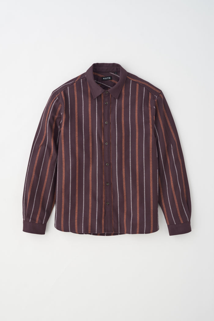 Abaza Shirt in Burgundy