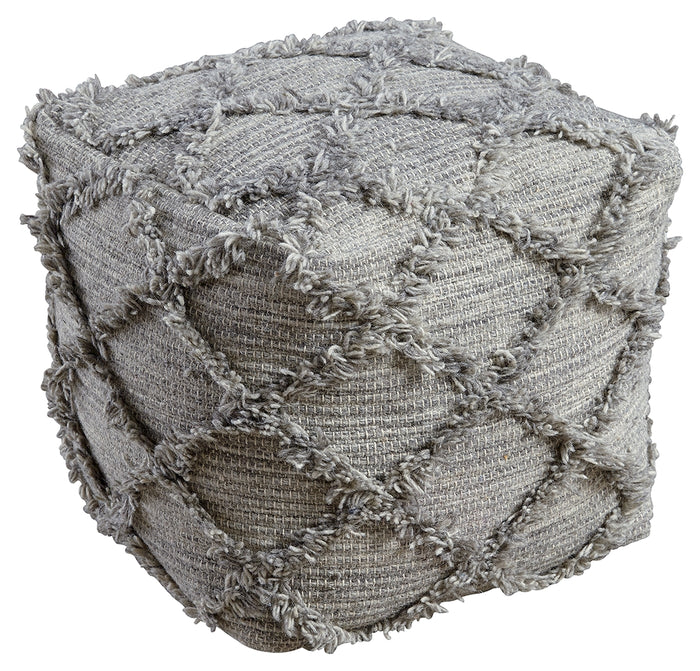 Adelphie A1000388 NaturalGray Pouf