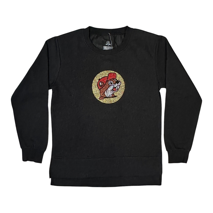 Adult Black Bling Sweater Top