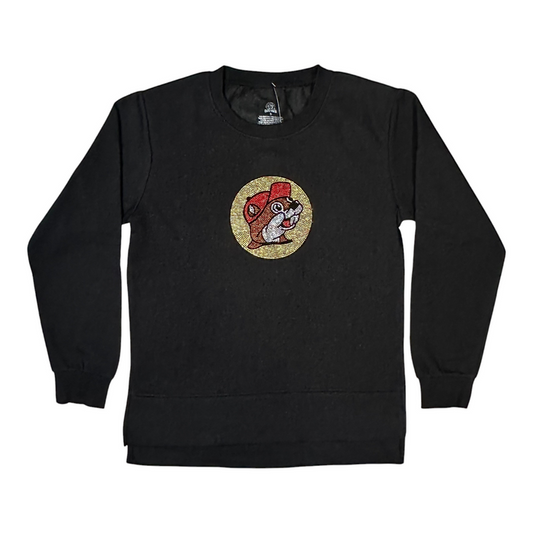 Adult Black Bling Sweater Top