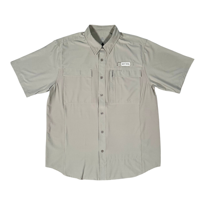 Adult Lightweight Fishing Performance Shirt - Khaki