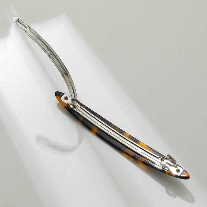 Aimee Core Oblong Oval French Barrette Hair Clip
