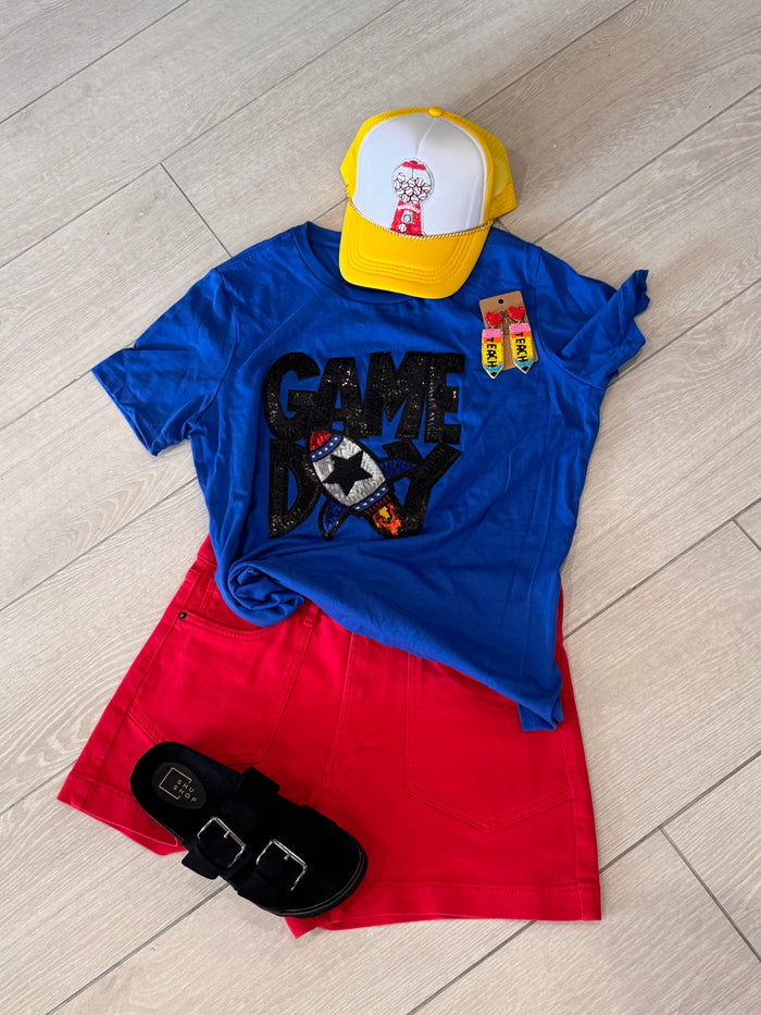Apollo Game Day Rocket Tee Large