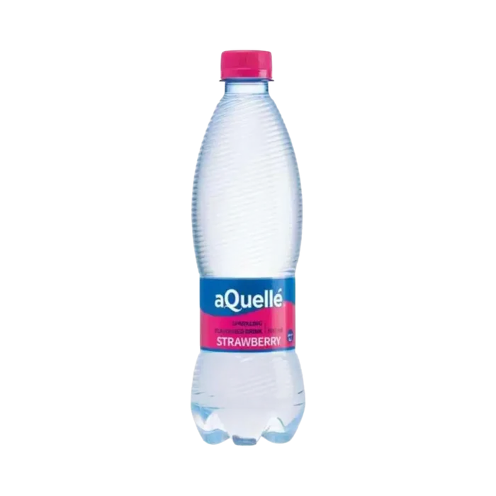 aQuellé Flavoured Sparkling Water - Strawberry 500ml