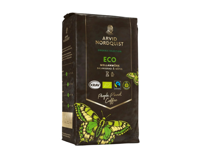 Arvid Nordquist Selection Eco Ground Coffee 450g (15.87 oz) – Organic KRAV & Fairtrade Certified Swedish Coffee