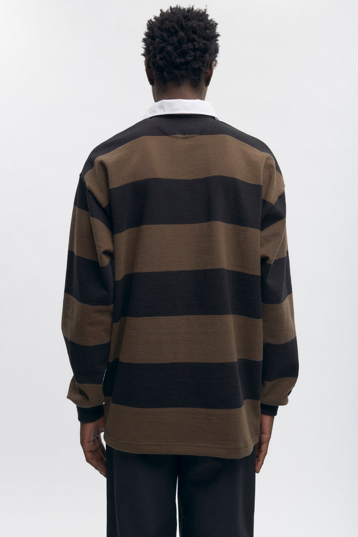 Barbarian Rugby in Black/Moss