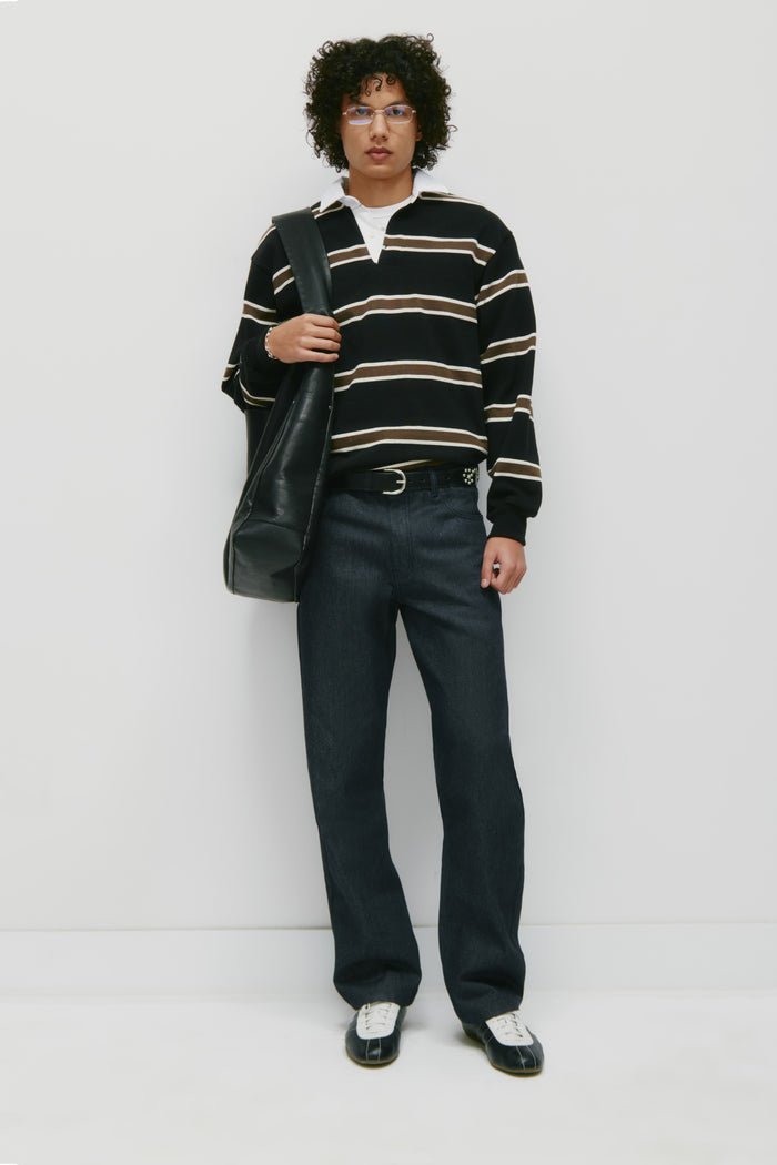 Barbarian Rugby in Black/Moss/Ivory
