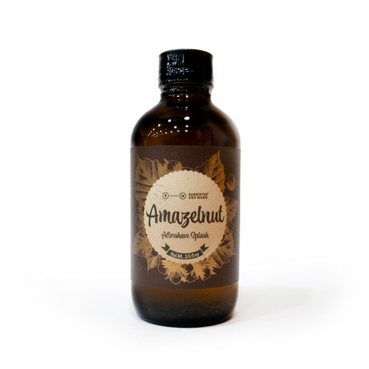 Barrister and Mann Amazelnut Aftershave Splash - Grown Man Shave