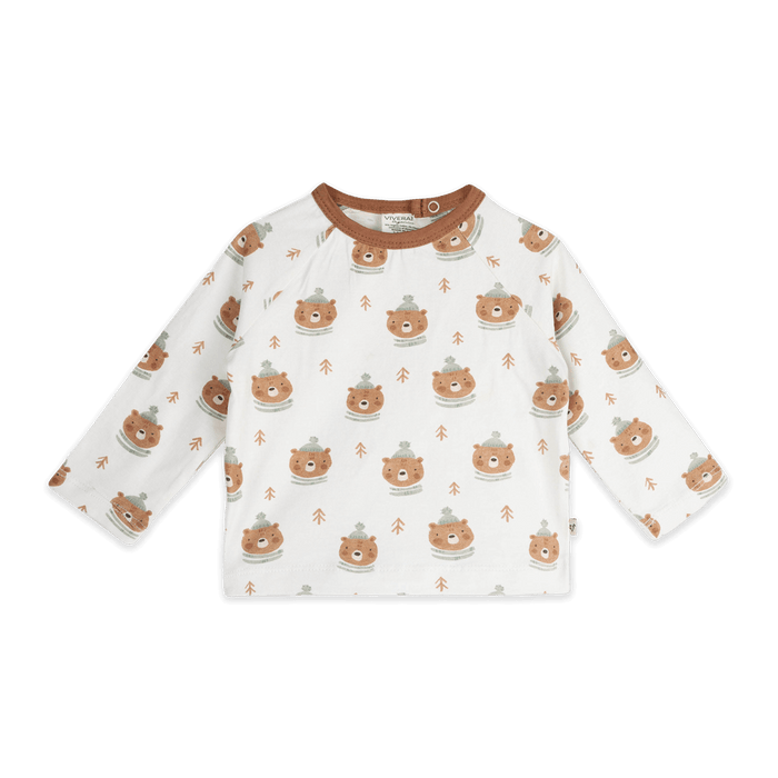 Bears Baby Tee & Jogger (Organic Jersey) - Front