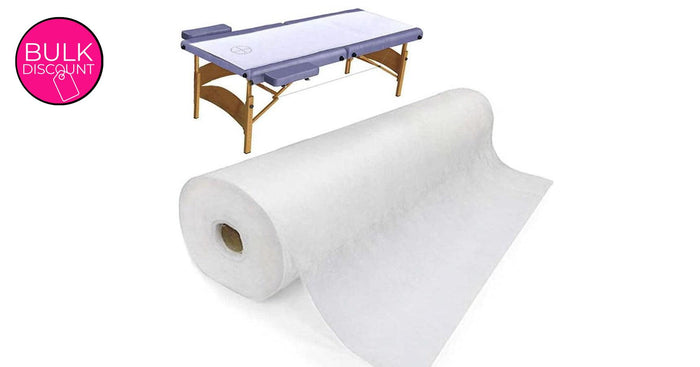 Bed Sheet Roll - 50 sheets/roll (non-woven 30" x 72")