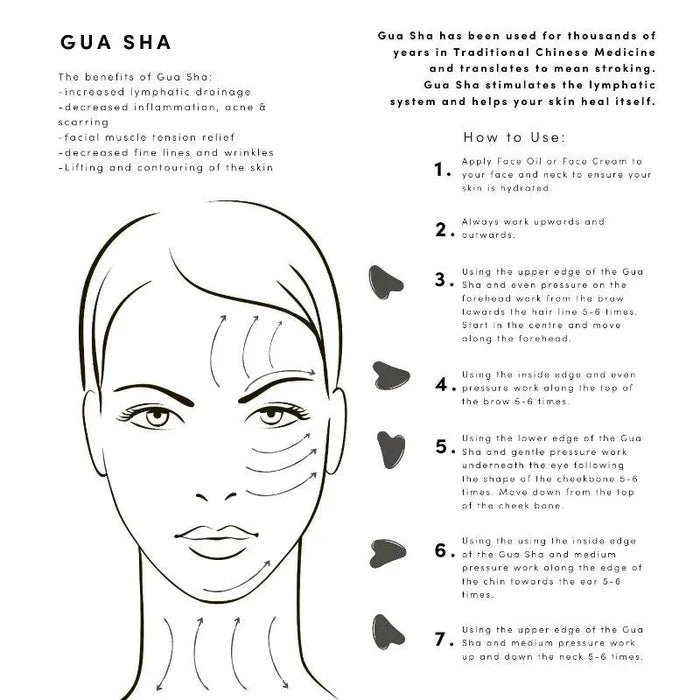 Ela Life Black Obsidian Gua Sha & Roller Set - Waha Lifestyle