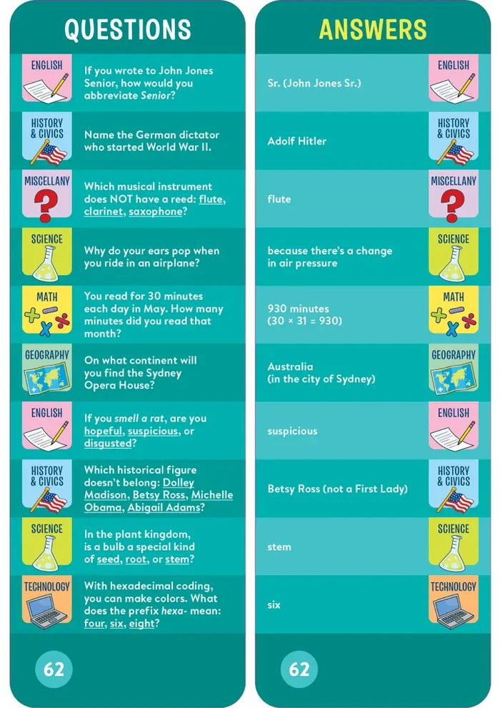 Brain Quest 5th Grade
