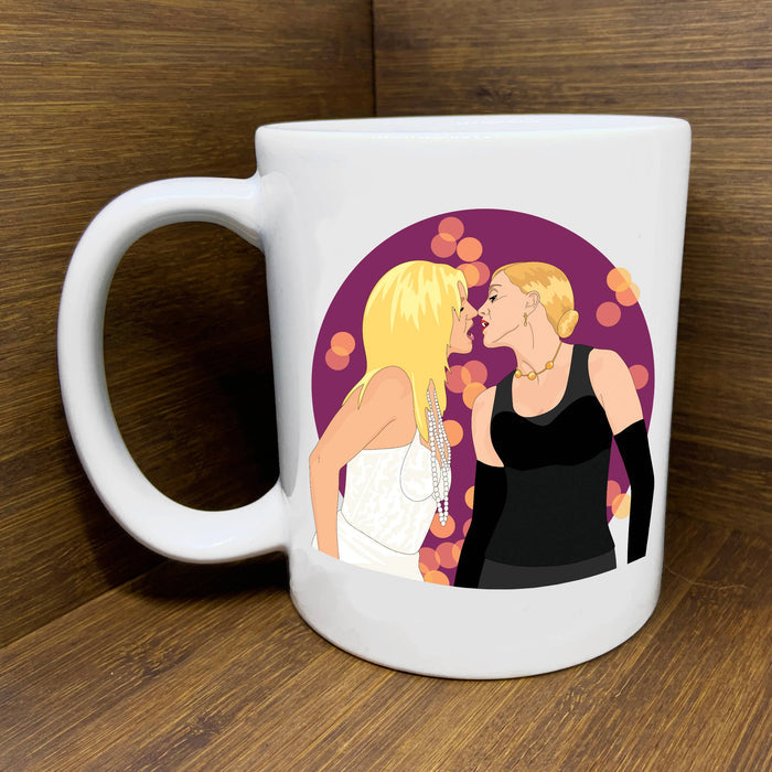 Britney Spears/Madonna Kiss Mug