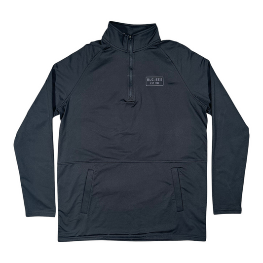 Buc-ee’s Black 1/4 Zip Pullover