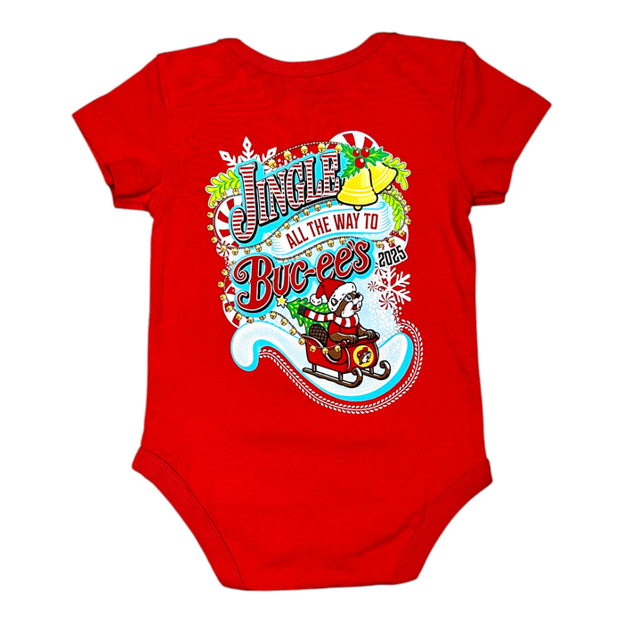 Buc-ee's Infant Christmas 2025 Onesie
