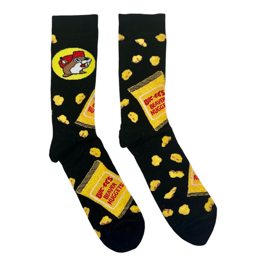 Buc-ee’s Unisex Socks – Beaver Nuggets