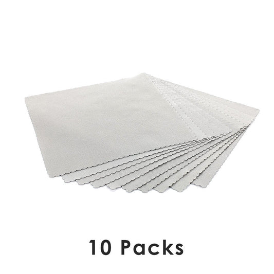 Buttersoft Suede ice grey 10x10 with the text "10 Packs" on a white background.