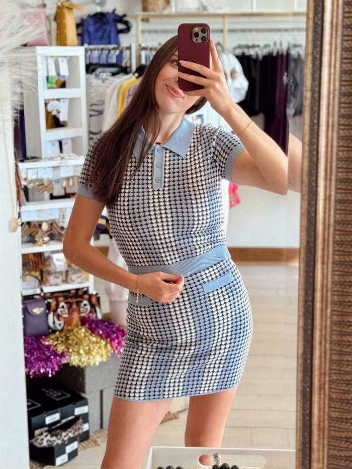 Callie Knit Mini Skirt