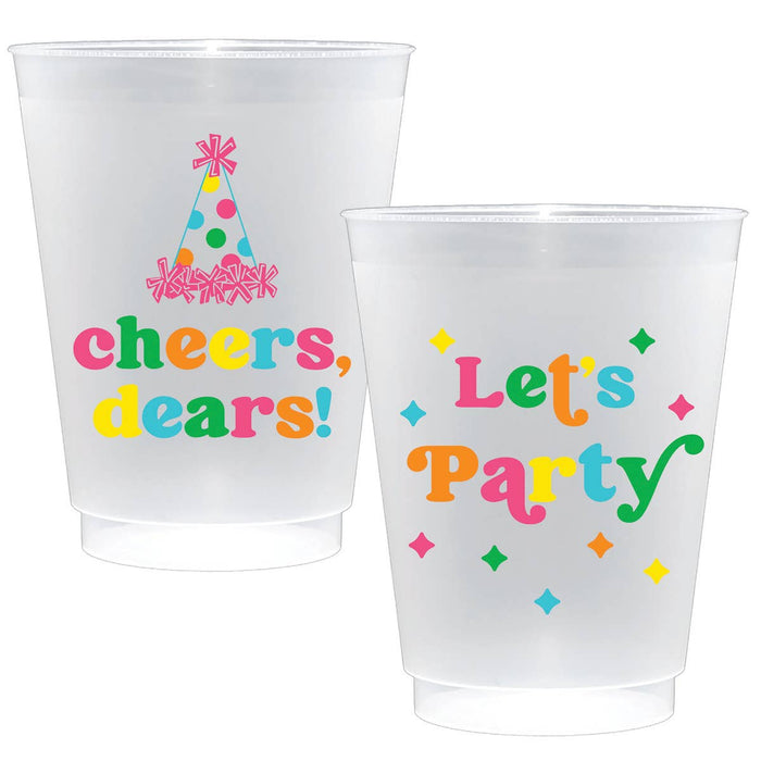 Cheers, Dears Celebration Plastic Cups
