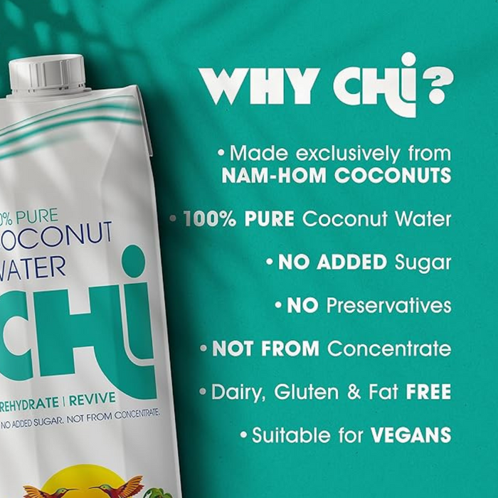 Chi 100% Pure Coconut Water 1Ltr