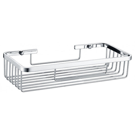 Chrome Wire Soap Basket Shower Shelf