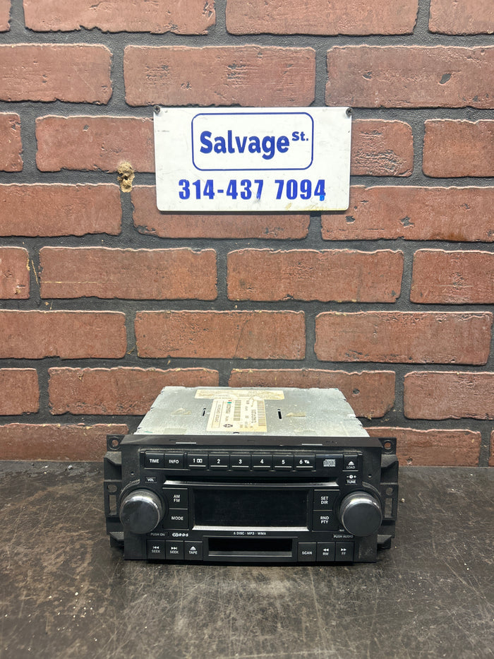 CHRYSLER DODGE JEEP Radio Disc MP3 CD Changer Cassette Player RAK RDS Stereo OEM