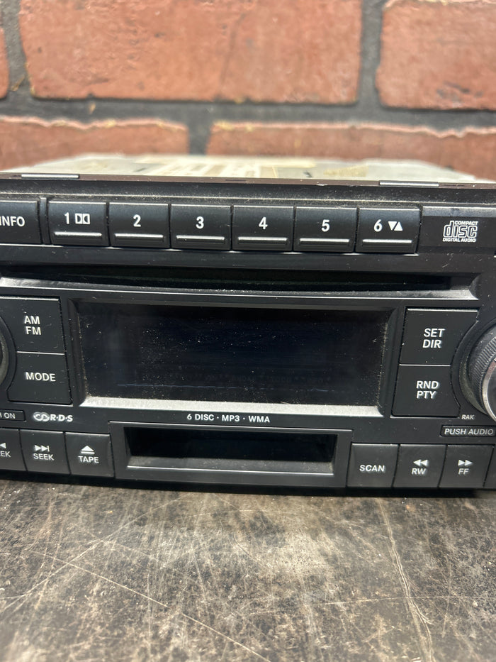CHRYSLER DODGE JEEP Radio Disc MP3 CD Changer Cassette Player RAK RDS Stereo OEM