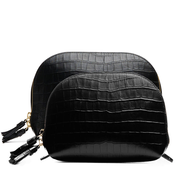 Clamshell-Makeup-Bag-Set-Black-C35-355