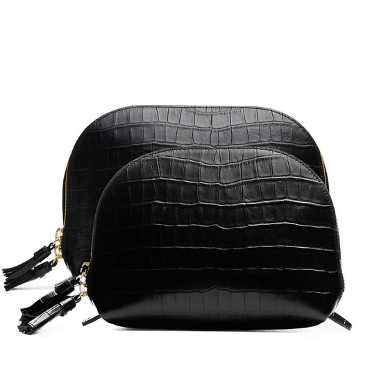 Clamshell-Makeup-Bag-Set-Black-C35-355
